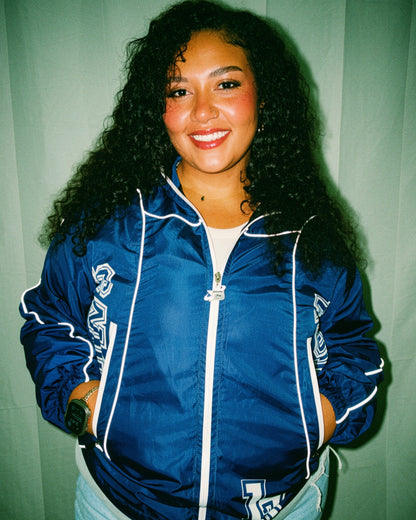 2 Tone Royal Blue Nylon Reflective Set
